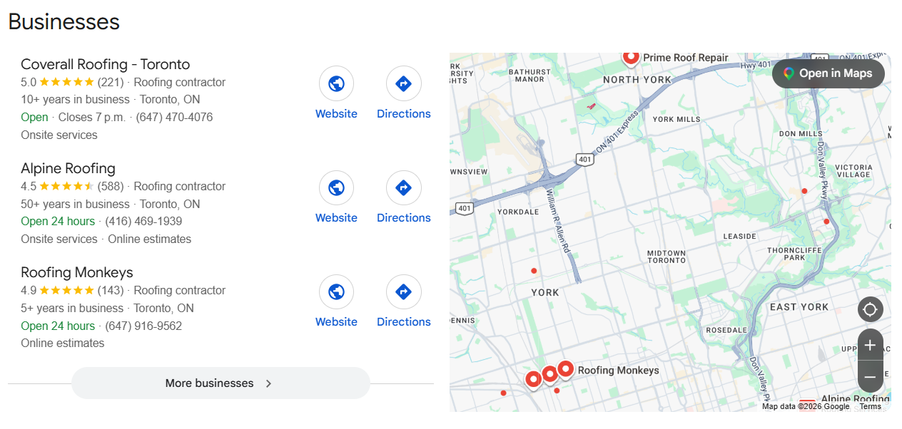 affordable seo toronto services